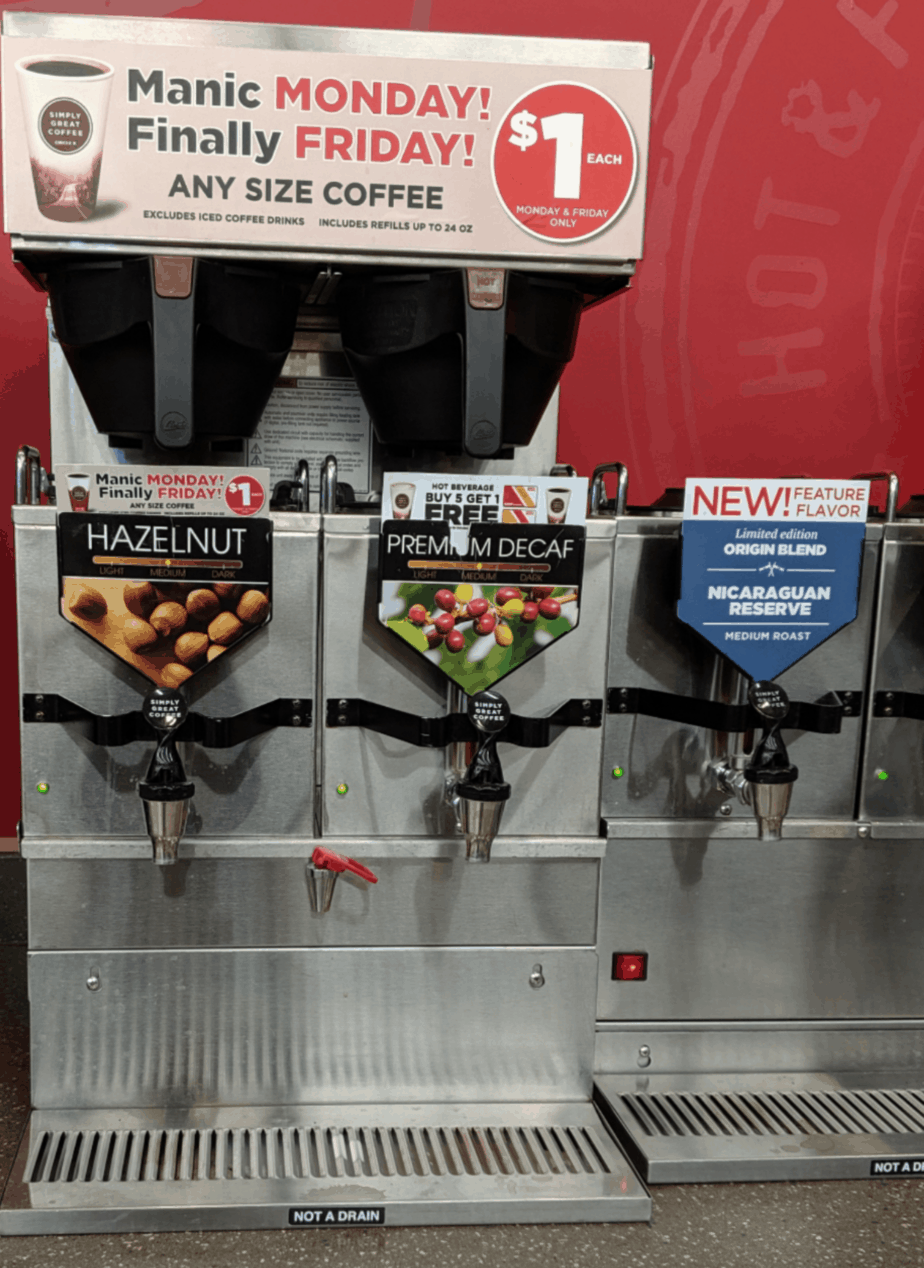 Old CircleK Coffee Machine